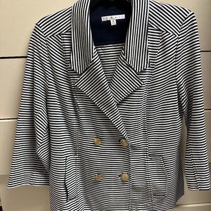 CABI Nautical Jacket with 3/4 sleeves